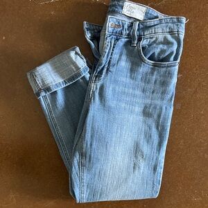 Cosmic Blue Love Classic Boyfriend Jeans